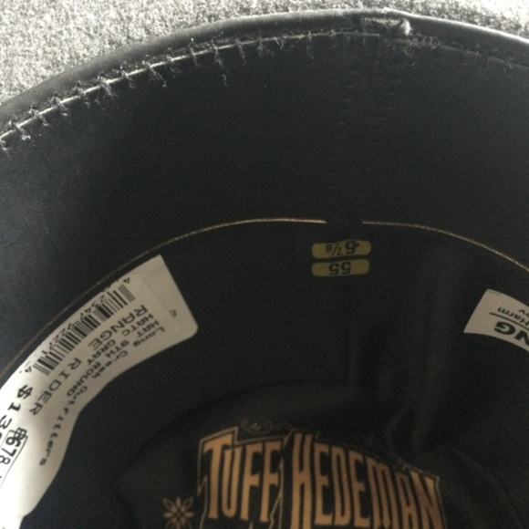 NWOT. Resistol Tuff Hedeman Cowboy/Cowgirl Hat 6 7/8 - Picture 6 of 9